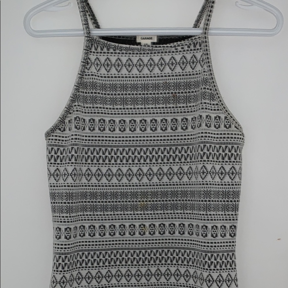 Black and white Patterned dress for sale